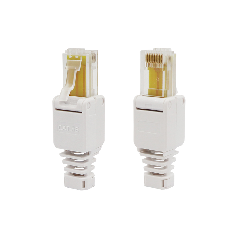 CAT5E Unsloted Toolless RJ45 Pole Tonyination Pru volie