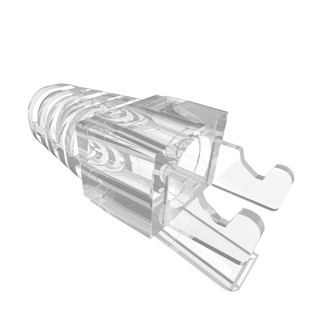 Nový počítač priehľadný RJ45 Modular Plug Boot