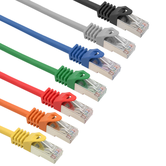 CAT7 SSTP 26AWG LSZH Holá medená náplasť