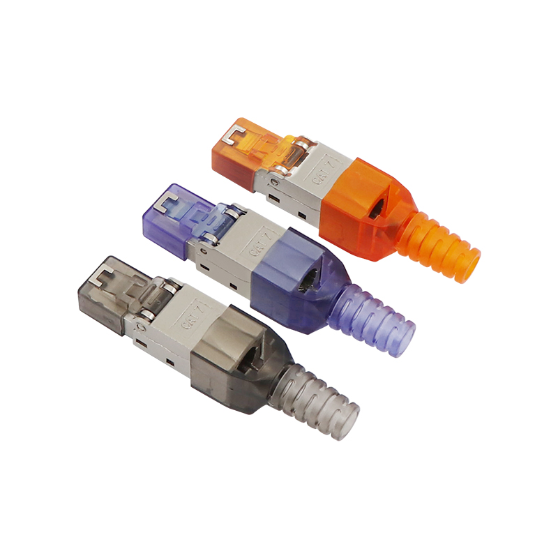 CAT7 FTP Toolless RJ45 Pole Pole Tonyination zástrčka