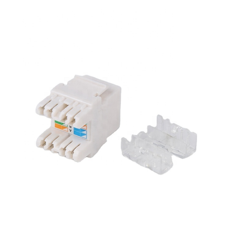 CAT5E UTP 180 stupňov Punch Down Down Keystone Jack Short Typ