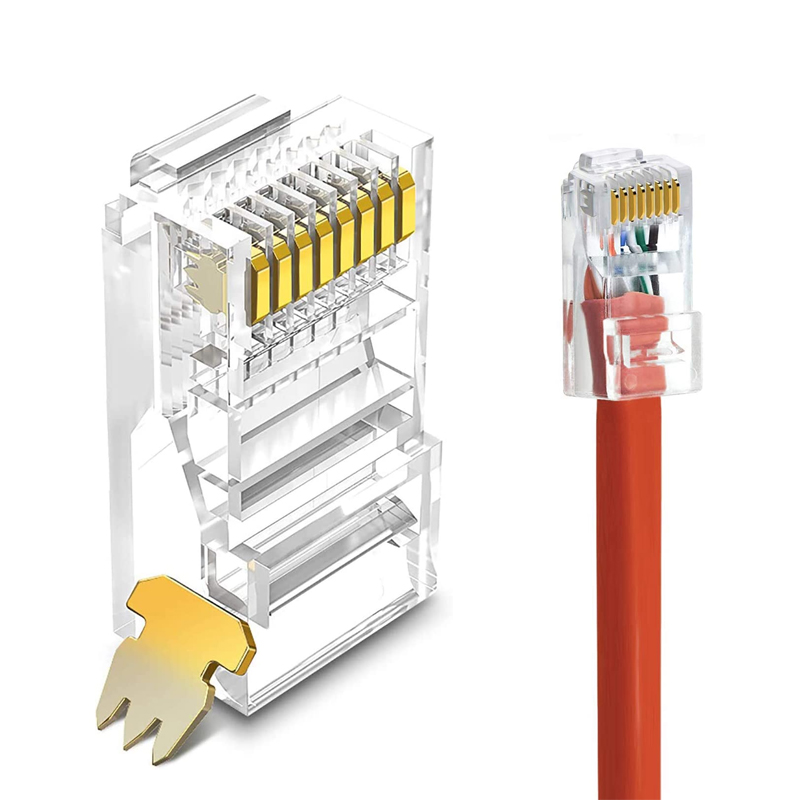 CAT5E UTP 8P8C RJ45 Modulárna zástrčka 1-dielna