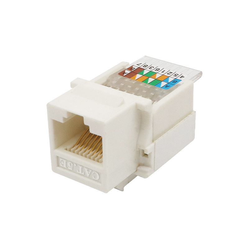 CAT5E netienený 90 stupňov Toolless Keystone Jack