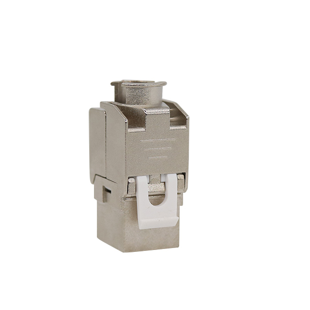 CAT6A STP Zinc zliatiny 180 stupňov Toolless Keystone Jack