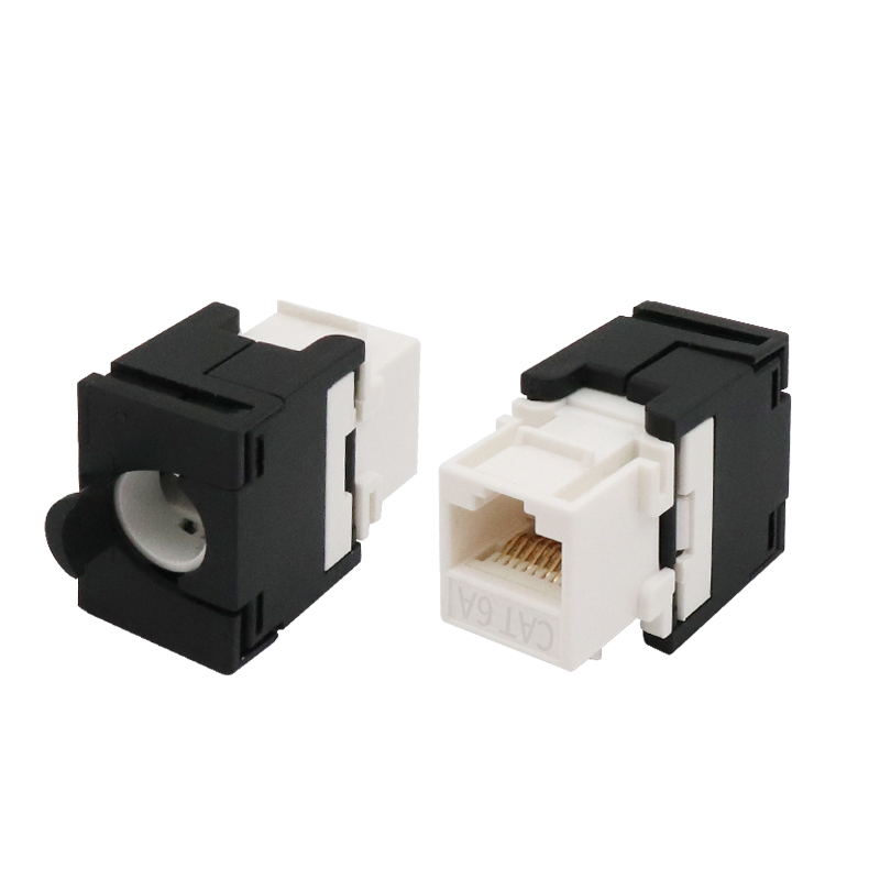 CAT6A UTP 180 ° CHOOSS KEYSTONE JACK