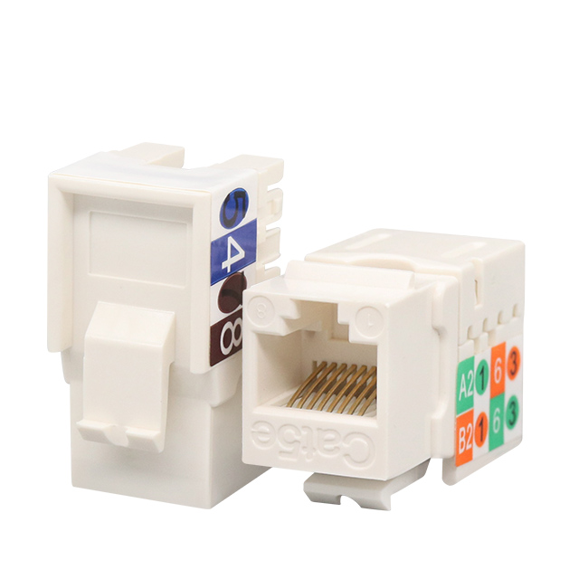 CAT5E UTP 90 stupňov Punch Down Keystone Jack