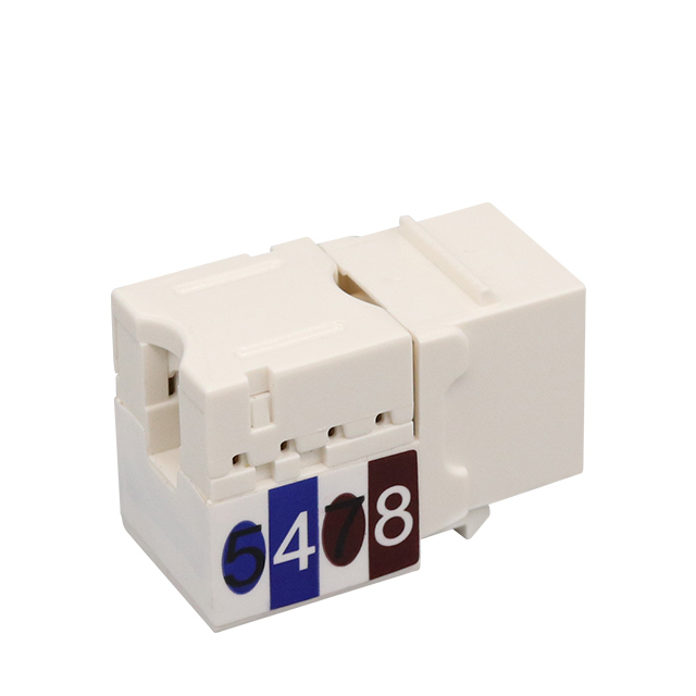 Cat6 netienený 90 stupňov Punch Down Keystone Jack