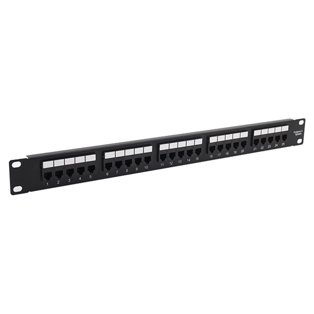 19''1u 25 portov Cat3 UTP Patch panel