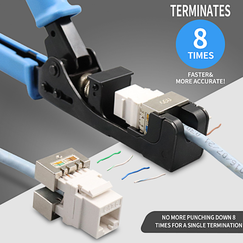 RJ45 Keystone Jack Punch Down Down Termination Tool pre 180 stupňov PX-T-DS