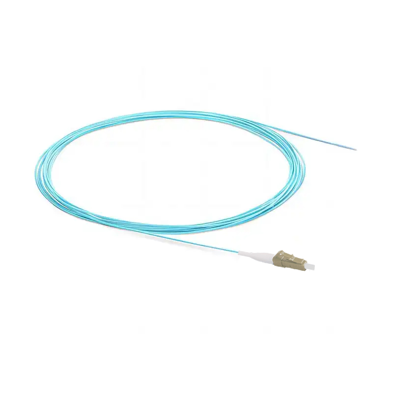 Multi režim OM3 simplex LC UPC Fiber Optic Pigtail