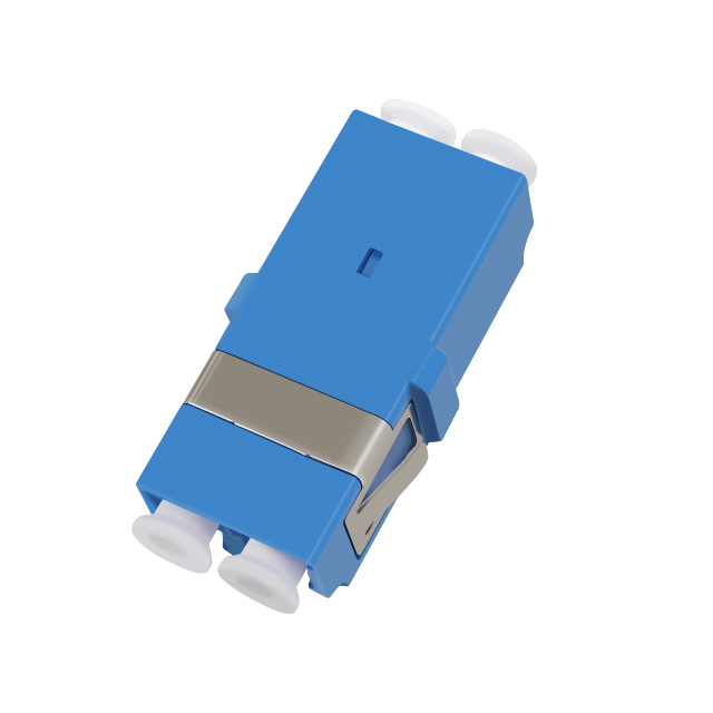 LC UPC Single Mode Duplex Fiber Optický adaptér bez príruby